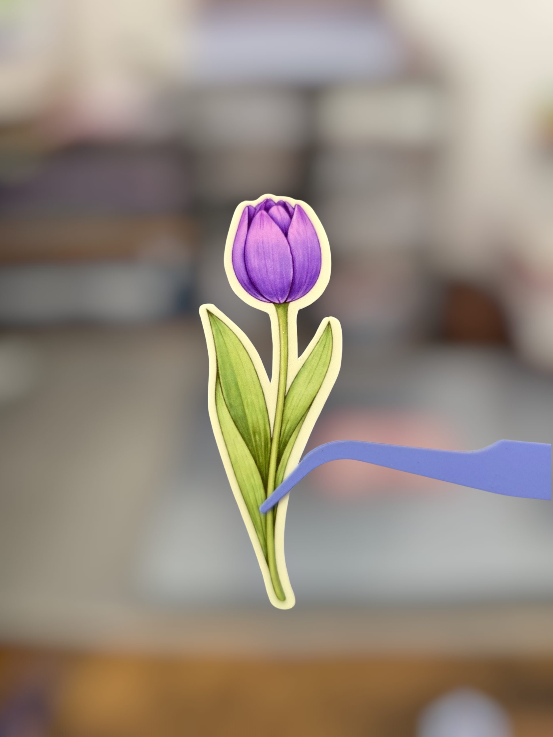 Sticker  | Tulipe violette