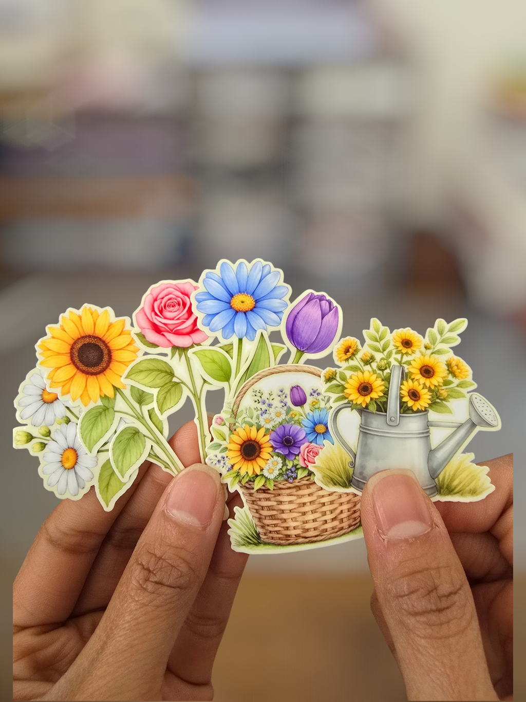 Sticker  | Tulipe violette