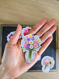 Sticker | Bouquet de fleurs en vase